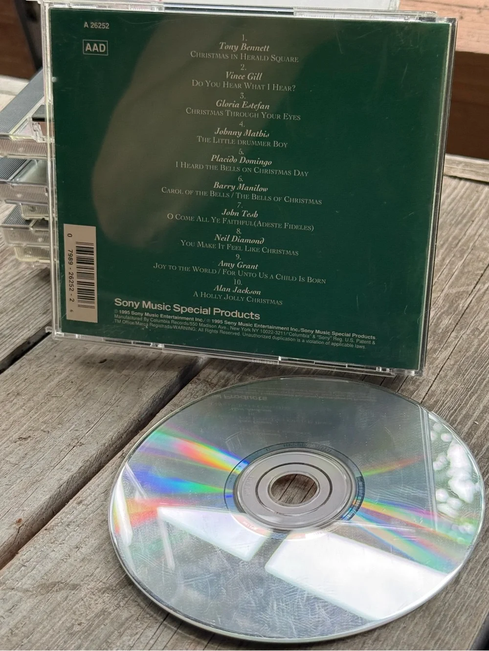 The Stars Come Out At Christmas - CD - Various Artists 1995 Sony A26252